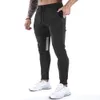 Herren-Jeans-Trainingsanzug, Muskelhose, Fitness-Training, Bleistifthose