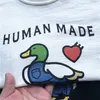 Men's T-Shirts Human Made T-shirt Men Women 1 1 Top Quality Cartoon Duck Print Casual T Shirt Tee T221202