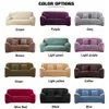 Stollekläder Velvet Plush Thicken Sofa Covers för vardagsrum L -formade hörn Elastiska slipcover Sektionssträngssoffa med armstöd 221202