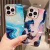 الحالات الفاخرة لجهاز iPhone 14 13 Pro Max Glitter Dream Shell Crack Marble Phone Case 12 11 Pro XS XR 7 8 Plus 14 Cover Froofchproof