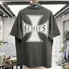 Herren T-Shirts Neues Askyurself T-Shirt Männer Frauen Top Qualität Übergroßes BlackT Shirt Cross Print Tees Kurzarm T221202