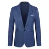 Men's Suits Blazers Boutique 5XL Suit Fashion Elegant Gentleman Solid Color Slim Fit Dress Casual Business Italian Style Wedding Formal Blazer 221201