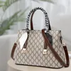 Bags Shoulder Large New Ladies Handbag Fashion Atmosphere Messenger Bag Brown Color top