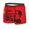 Mutande Bandiera Comunista Marx Engels Lenin E Stalin Biancheria Intima Maschile Sexy CCCP URSS Comunismo Boxer Slip Pantaloncini Mutandine Mutande Morbide 221202