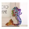 Key Rings Sequin Mermaid Keychain Key Rings Chain Handbag Hangs Animal Fashion Designer Jewelry Drop Delivery Dhaib
