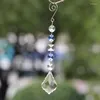 Люстра кристально прозрачные стеклянные части Prisms Детали K9 Suncatcher Prism Vishing Drop Pendants Accessries