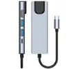 5 в 1 USB Type C HUB HDMI 4K USB C HUB TO GIGABIT 100M ETHERNET RJ45 Адаптер LAN USB 3.0 PD Port для MacBook Pro Samsung