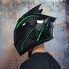 Motorcykelhjälmar Full ansiktshjälm Casco Moto Capacete Racing Dot Godkänd