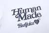 Markendesigner T-Shirt menschlich gemacht T-Shirt Herren-T-Shirts Harajuku Eröffnungssty