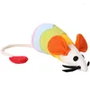 Cat Toys Sniffing Toy Puzzle ökar IQ Slow Dispensing Feeder Foldbar Nose Sniff Pet Training Games Intelligence Intelligence