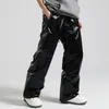 Giacche da sci Pantaloni da neve Donna Snowboard Uomo Impermeabile antivento Abbigliamento invernale da esterno Calda tuta da sci femminile Tuta