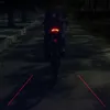 Bike Lights ROCKBROS Tail USB Rechargeable Wireless Waterproof MTB Safety Intelligent Remote Control Turn Sign Bicycle Lamp 221201