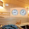 Pocketur Termometerhygrometer 2 i 1 Wood Hygrothermograph Room -tillbehör