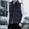 Gilets pour hommes Brown Marque Manteaux d'hiver Hommes Vêtements Épaissi Automne Solide Couleur Gilet Hommes Mode Coréenne Casual Polaire Gilet pour Hommes 221202