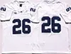 Wear Football American James College Football Wear 2023 Rose Bowl Football Jersey Saquon Barkley Nittany Lions genäht 9 Trace Mcsorley 2 M