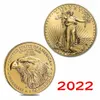 Arts and Crafts New 2022 Foreign Trade Coin Commemorative Medallion Coin Cross border Eagle Ocean