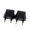 US to EU Plug Adapter Round 2 Pins 4.0mm 4.8mm Travel Converter For America To European Charge Adapters