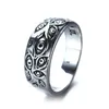 Band Rings Fashion Jewelry Evil Eyes Ring Women Mens Hiphop God Eye Rings Drop Delivery Dh3Ga