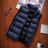 Gilet da uomo Giacca antivento senza maniche Cappotto casual invernale Uomo Gilet addensato caldo Gilet spesso 221202