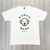 T-shirts pour hommes 2022ss Dog Print HUMAN MADE T-shirt Hommes Femmes 1 1 Meilleure qualité T Shirt Top Tee vêtements T221202
