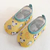 First Walkers 2022 Mesh Thin Baby Floor Shoes Children Toddler Cartoon Non-slip Socks Spring And Summer