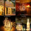 Garden Decorations Solar String Fairy Lights 12m 100LED 32M 300 LED Waterproof Outdoor Garland Power Lamp Christmas For Decoration 221202