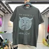 Men's T-Shirts Vintage Vampire T shirt Men Women High Quality Washed Heavy Fabric Tee Oversize Tops Short Sleeve T221202
