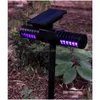 Solar Street Light Solar Mosquito Killer Lamp Outdoor Anti USB Insect Waterproof UV Fly LED Mugo's Trap Druppel Leving Lights Ligh Dhfju