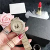 orologio da donna in oro con lettera maiuscola orologi da donna 38mm vestito da moda datejust diamante quadrante a 3 colori cinturino in acciaio inossidabile movimento al quarzo229R