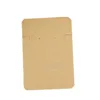 100 Pz/lotto Carta Kraft Carte Display Gioielli Rettangolo Collana Orecchini Imposta Carte Carte 6.8x9.7 cm Bracciali Carta di Imballaggio BH8066 TYJ