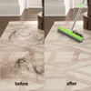 BATROMS DUSPANS PET HAIR RUBBER FLORE BREDT for Carpet Dog Remover Silicone Househeld Cleaning Squeegee مقبض طويل قابل للتعديل 221202