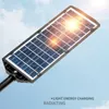 Bahçe Dekorasyonları 15000lm Solar Street Işık Sensörü LED Taşkın Işıkları Dusk'a Dawn Outdoor IP66 YARD 221202 için su geçirmez güvenlik lambası