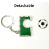 Metall-Flaschenöffner-Schlüsselanhänger, Basketball-Fußball-Schlüsselanhänger, Großhandel, kleines Geschenk