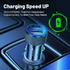 Chargeur de téléphone de voiture 48W PD Charge rapide 3.0 USB Type C Charge rapide dans la voiture Adaptateur USB-C pour Mobile iPhone 13 12 11 Chargeurs de voiture