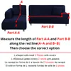 Chair Covers 23 Colors Sofa Breathable Elastic Protect All-Inclusive Fashion Pattern Couch For Living Room 221202