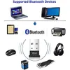 Bluetooth 5.0 USB -adapter Gadgets s￤ndare tr￥dl￶s mottagarljuddongle avs￤ndare svart f￶r PC NoteBook Mouse Keyboard Headset H￶gtalare