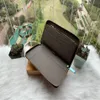 Famous Single Zippy XL Wallet Womens Handbags Purses Clutch Wallets Leather Purse Card Holder Vintage Brown Print Flowers Clutch b274U