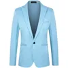 Men's Suits Blazers Boutique 5XL Suit Fashion Elegant Gentleman Solid Color Slim Fit Dress Casual Business Italian Style Wedding Formal Blazer 221201