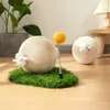 Cat Toys Vertical Lamb Catch Ball Natural Sisal Self Entertainment Play Space Saving Cute Sferical Movable