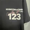 メンズTシャツRRR123 Tシャツ男性女性1 1最高品質RRR 123カジュアルサマースタイルTシャツTシャツT221202