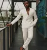 Men Suits 2 Pieces Double Breasted Blazer Sets Tuxedos for Men Business Prom Party Suit trajes de hombre Jacket Pant