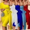 Etniska kläder afrikanska klänningar kvinnor en axel med båge Empire mode fast sexig elegant chic festklänning 2022