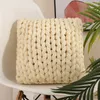 Pillow Cloth Line Weaving Sofa Hand-woven Blanket Strip Filling Heart Yarn Throw