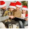 Feestmutsen Kerstmis Santa Xmas Holiday Comfort Hat voor volwassenen Kinderen Dikke klassieke vacht voor Kerstjaar feestelijke feestartikelen 221201