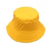 Berets Summer Panama Shade mignon Petit dinosaure Chapeaux de seau pour enfants Young Boy Girl Fisherman's Caps Outdoor Activities Beach T015