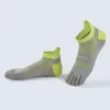 Sports Socks Pure Cotton Summer Men's Five Finger Professional Running Yoga Athletic Men