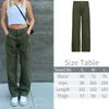 Women's Pants Capris Y2K Pockets Cargo for Women Straight Oversize Harajuku Vintage 90S Aesthetic Low Waist Trousers Wide Leg Baggy Jeans 221202