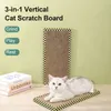 Cat Toys Scratching Board Double-sided Corrugated Scratcher Scratch Toy Pad House Bed Furniture Protector