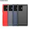 Coques de téléphone en carbone pour Redmi K60 12C Note 12 Xiaomi 13 12T 12S POCO X5 Pro Plus 5G, étui en fibre de tréfilage texturé en carbone