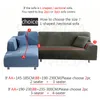 Fodere per sedie Divano geometrico Elastic Stretch Divano moderno per soggiorno Protezione per mobili 1/2/3/4 posti 221202
